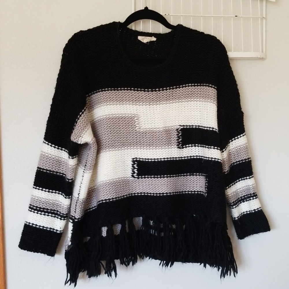 Chunky knit sweater